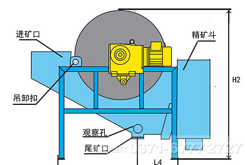 强磁选机内部结构